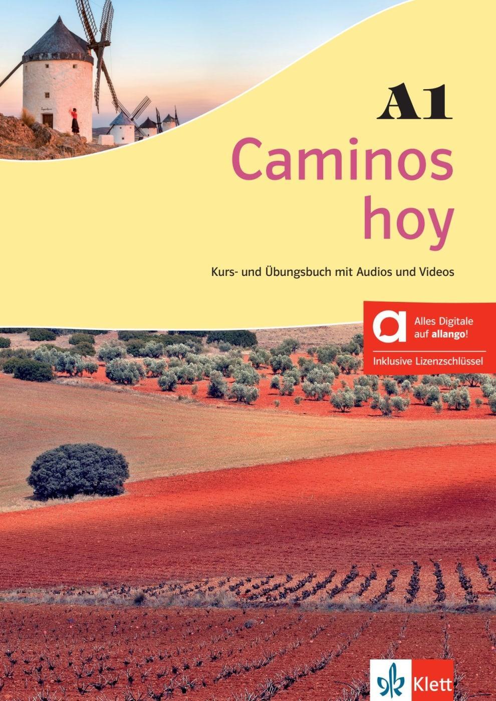 Cover: 9783125158719 | Caminos hoy A1 - Hybride Ausgabe allango | Bundle | Caminos hoy | 2024