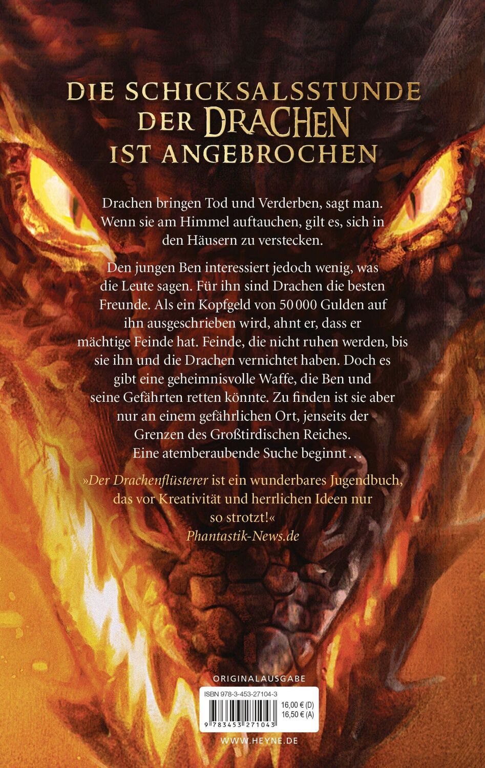 Bild: 9783453271043 | Der Drachenflüsterer - Die Feuer von Arknon | Boris Koch | Buch | 2017