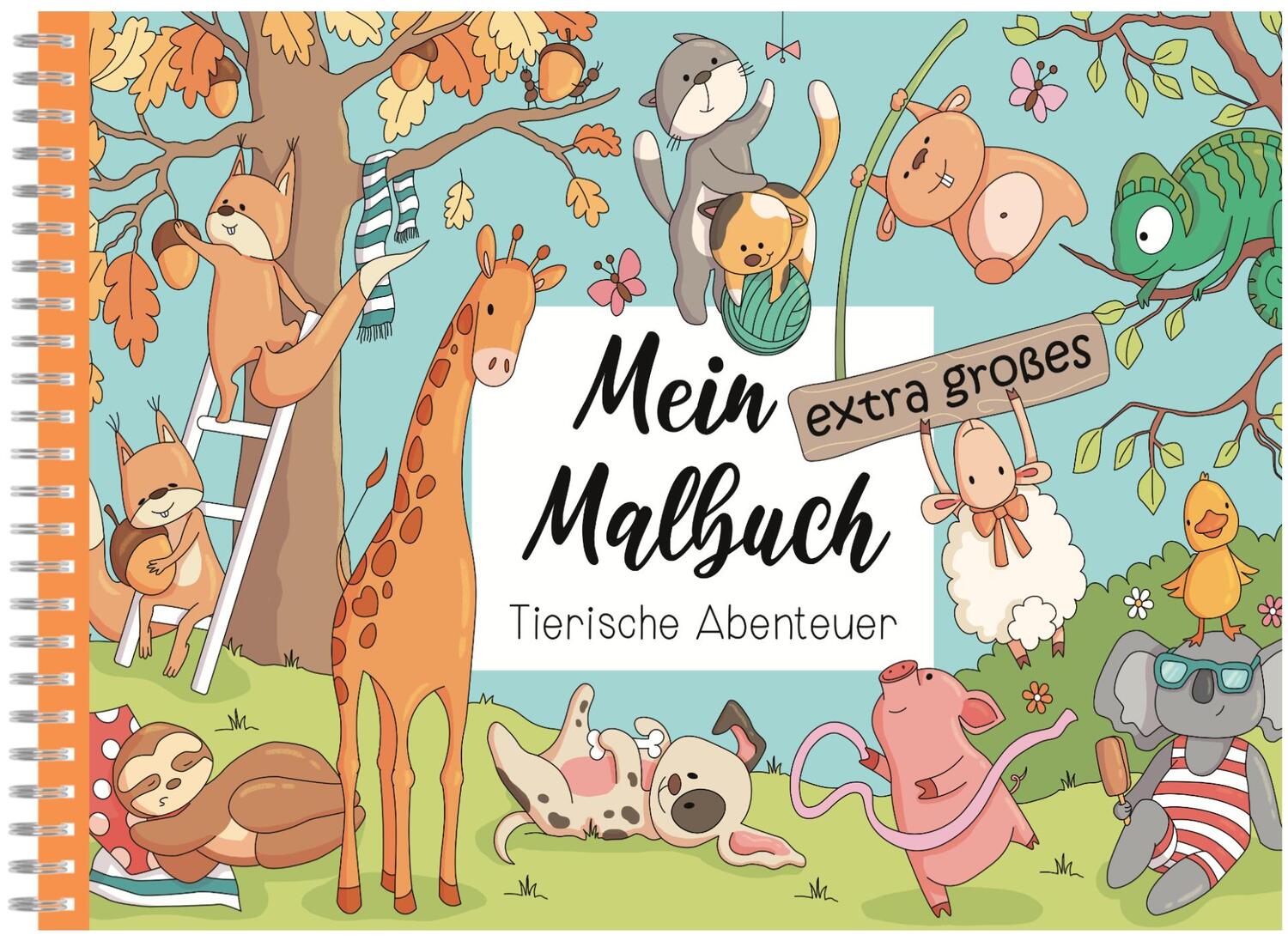 Cover: 9783989424975 | Mein extra großes Malbuch | Christoph Alexander | Taschenbuch | 46 S.