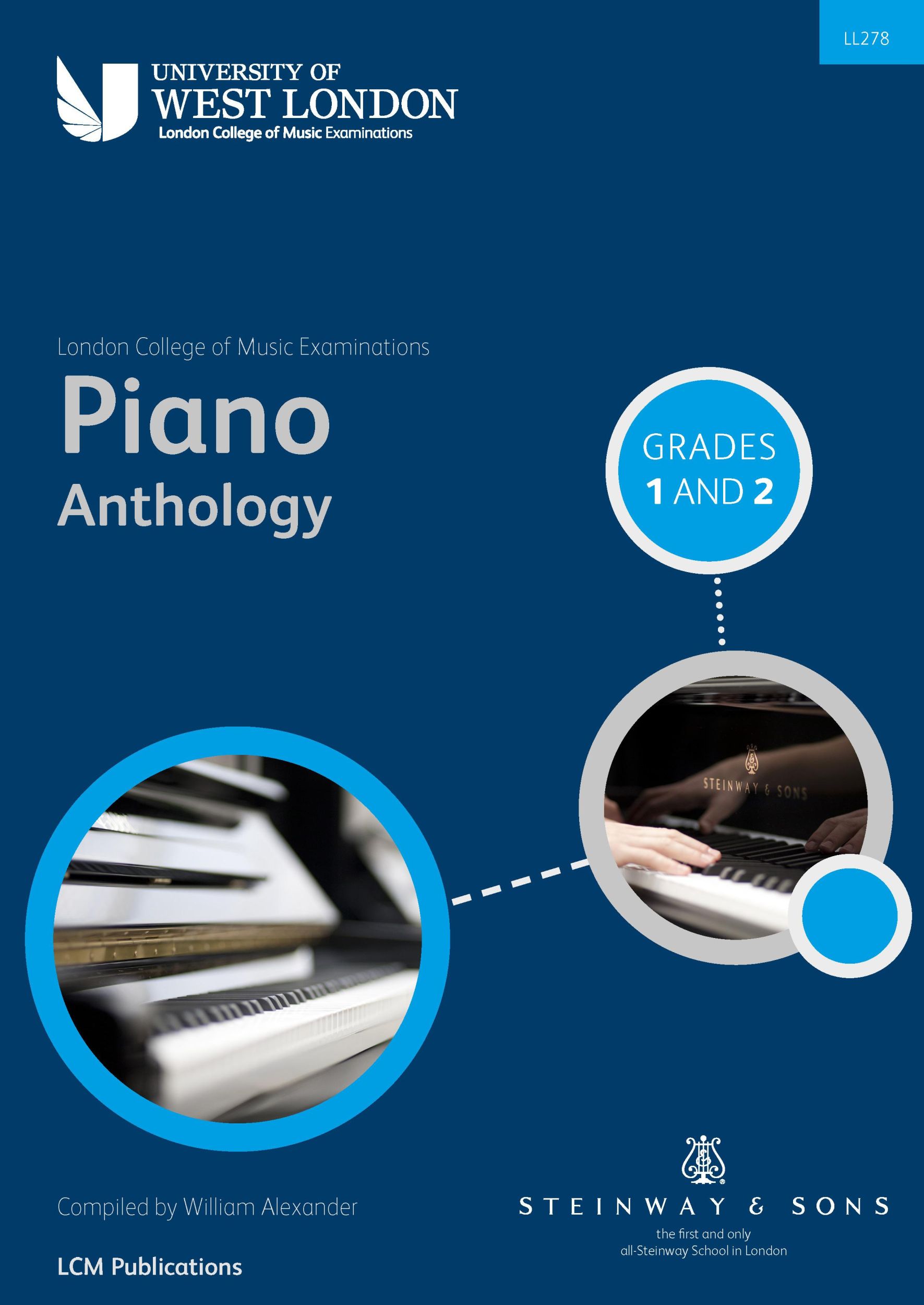 Cover: 9790570121502 | London College of Music Piano Anthology Grades 1 &amp; 2 | Examinations