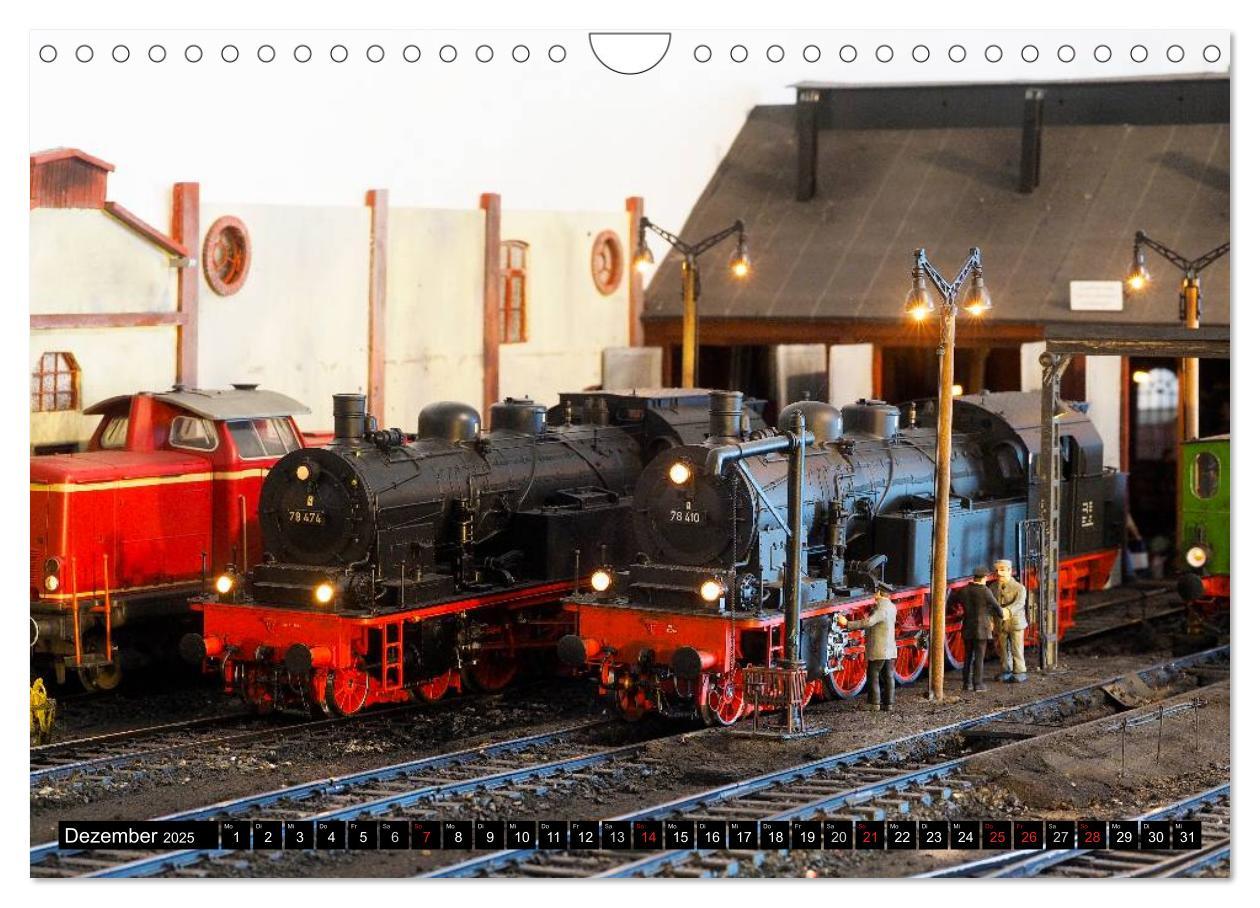 Bild: 9783435568659 | Kleine Bahnwelt in Spur 1 (Wandkalender 2025 DIN A4 quer), CALVENDO...