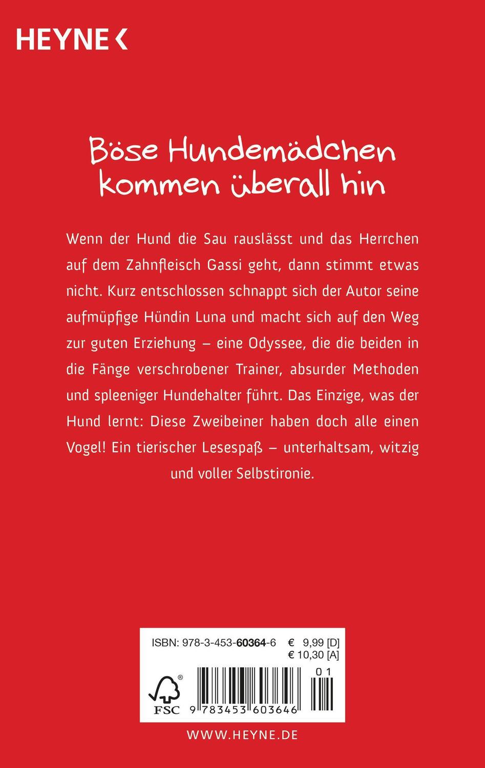 Rückseite: 9783453603646 | Herrchenjahre | Vom Glück, einen ungezogenen Hund zu haben | Dodillet