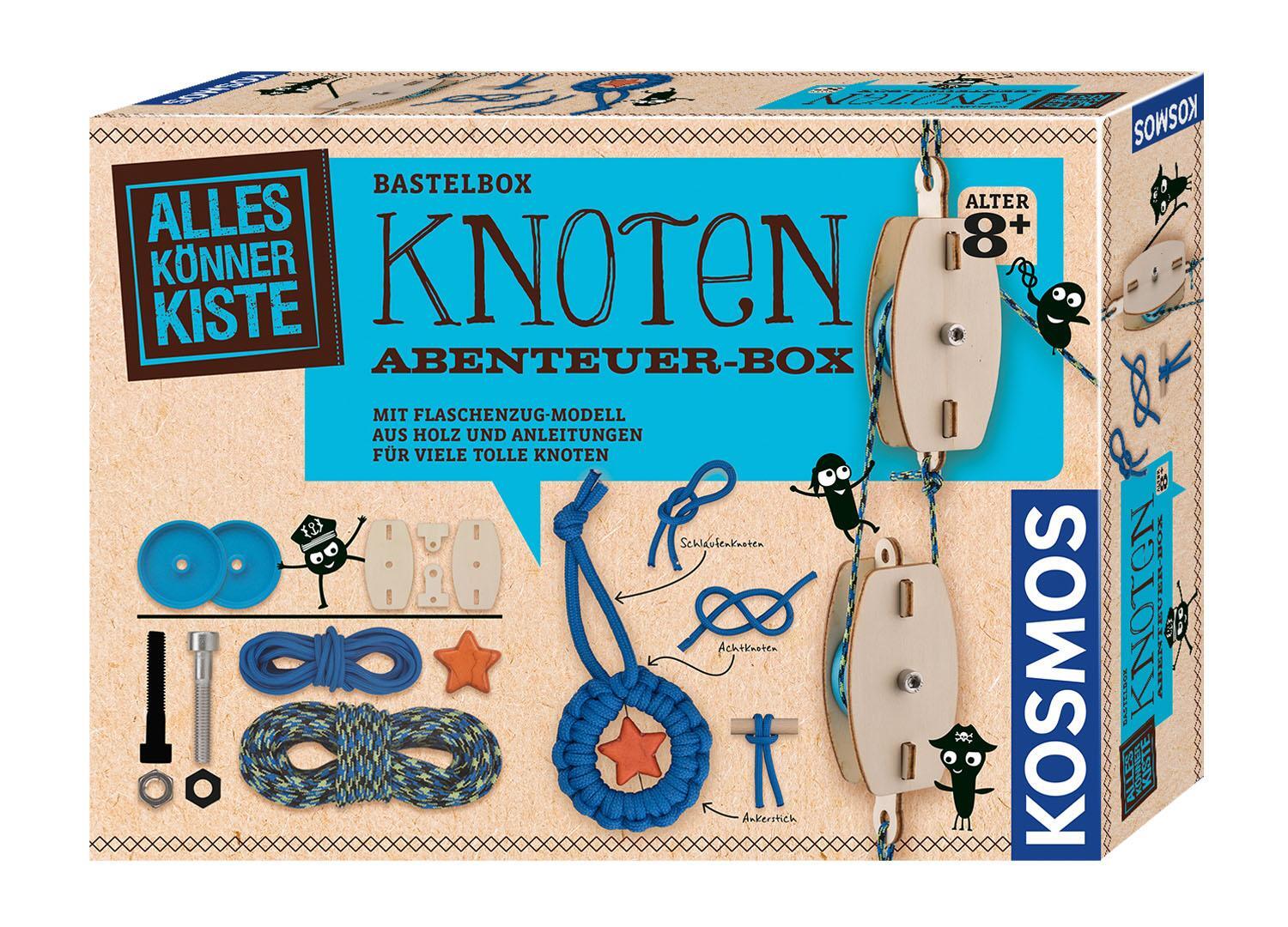 Cover: 4002051604325 | Bastelbox Knoten Abenteuer-Box | Bastel-Set | Spiel | Deutsch | 2019