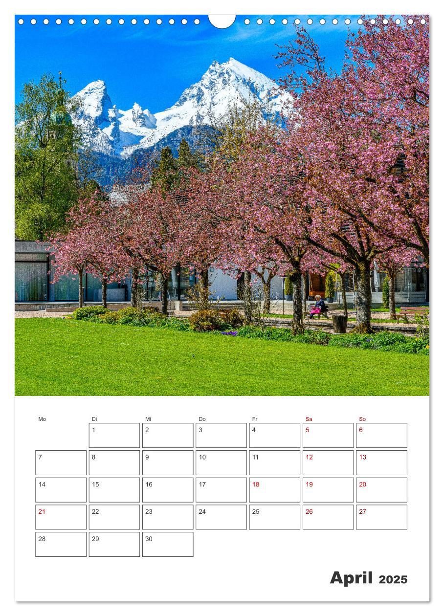 Bild: 9783435909896 | Vier Jahreszeiten im Berchtesgadener Land (Wandkalender 2025 DIN A3...