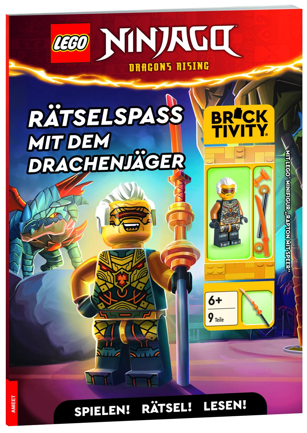 Cover: 9783960808725 | LEGO® NINJAGO® - Rätselspaß mit dem Drachenjäger | Taschenbuch | 32 S.