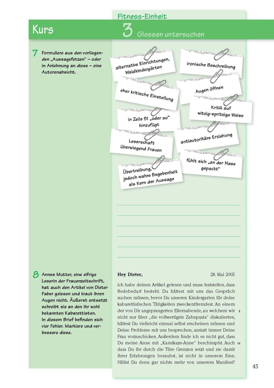 Bild: 9783804415836 | Texte analysieren und verfassen: Reportagen, Kommentare, Glossen,...