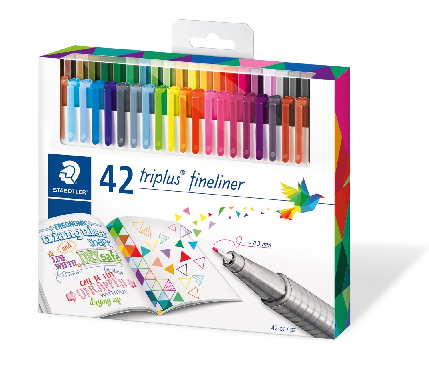 Cover: 4007817019054 | STAEDTLER Fineliner triplus 42er Set | STAEDTLER triplus Fineliner