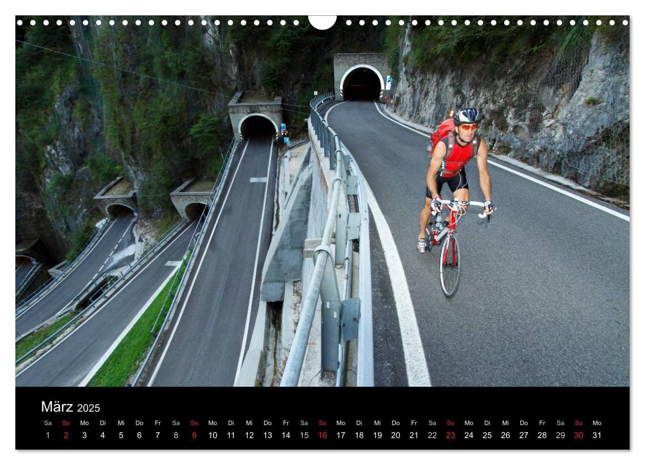 Bild: 9783435808298 | Alpenpässe auf dem Rennrad Vol. 2 (Wandkalender 2025 DIN A3 quer),...