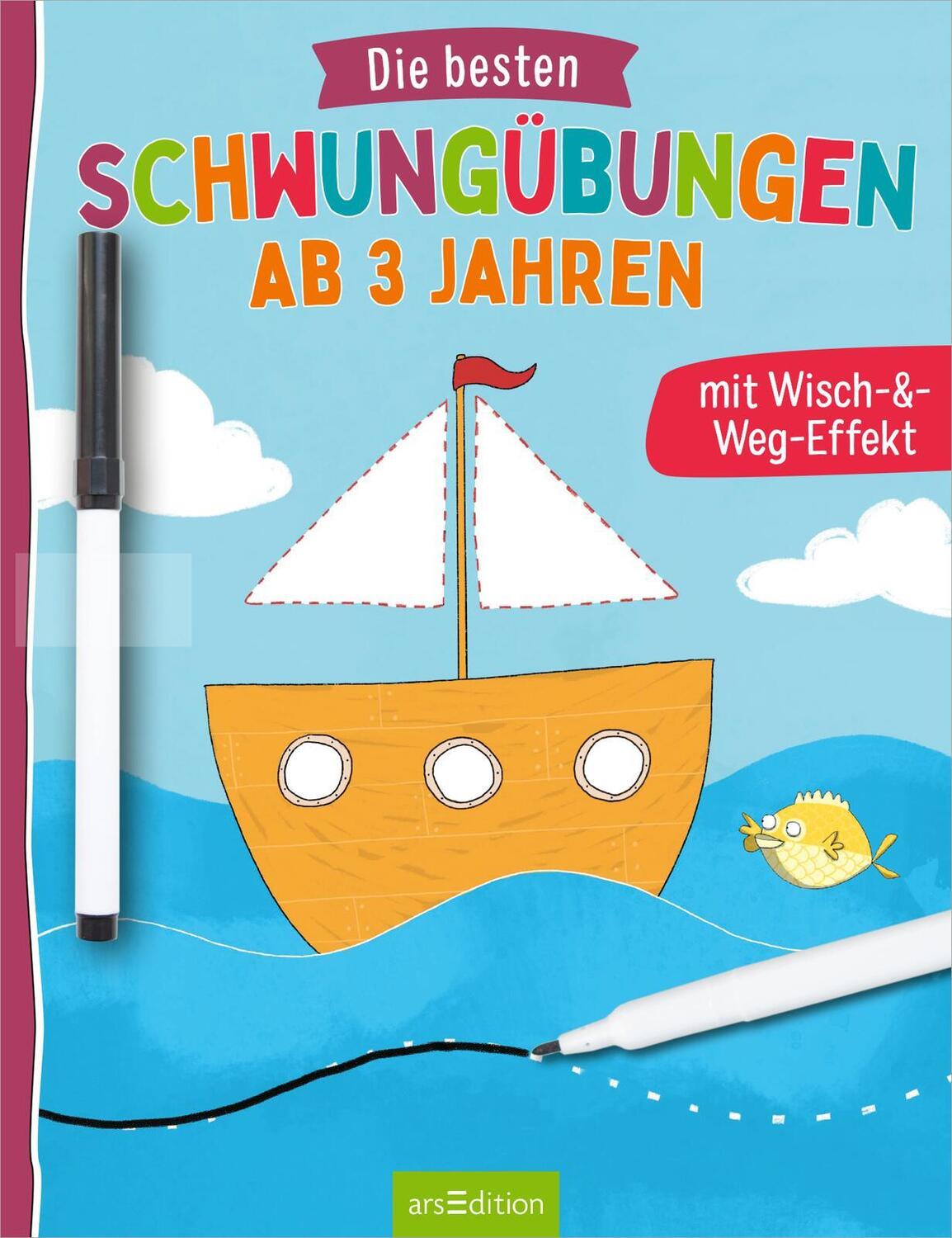 Bild: 9783845851822 | Die besten Schwungübungen ab 3 Jahren | Mit Wisch-&amp;-Weg-Effekt! | Buch