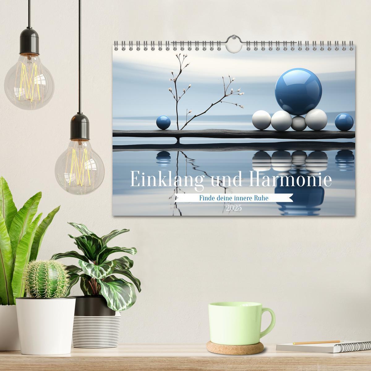 Bild: 9783383849039 | Einklang und Harmonie (Wandkalender 2025 DIN A4 quer), CALVENDO...