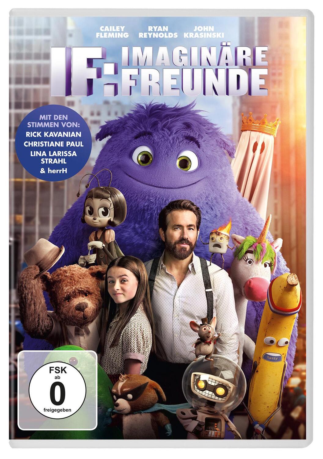 Cover: 5053083268800 | IF: Imaginäre Freunde | DVD | Deutsch | 2024 | Paramount