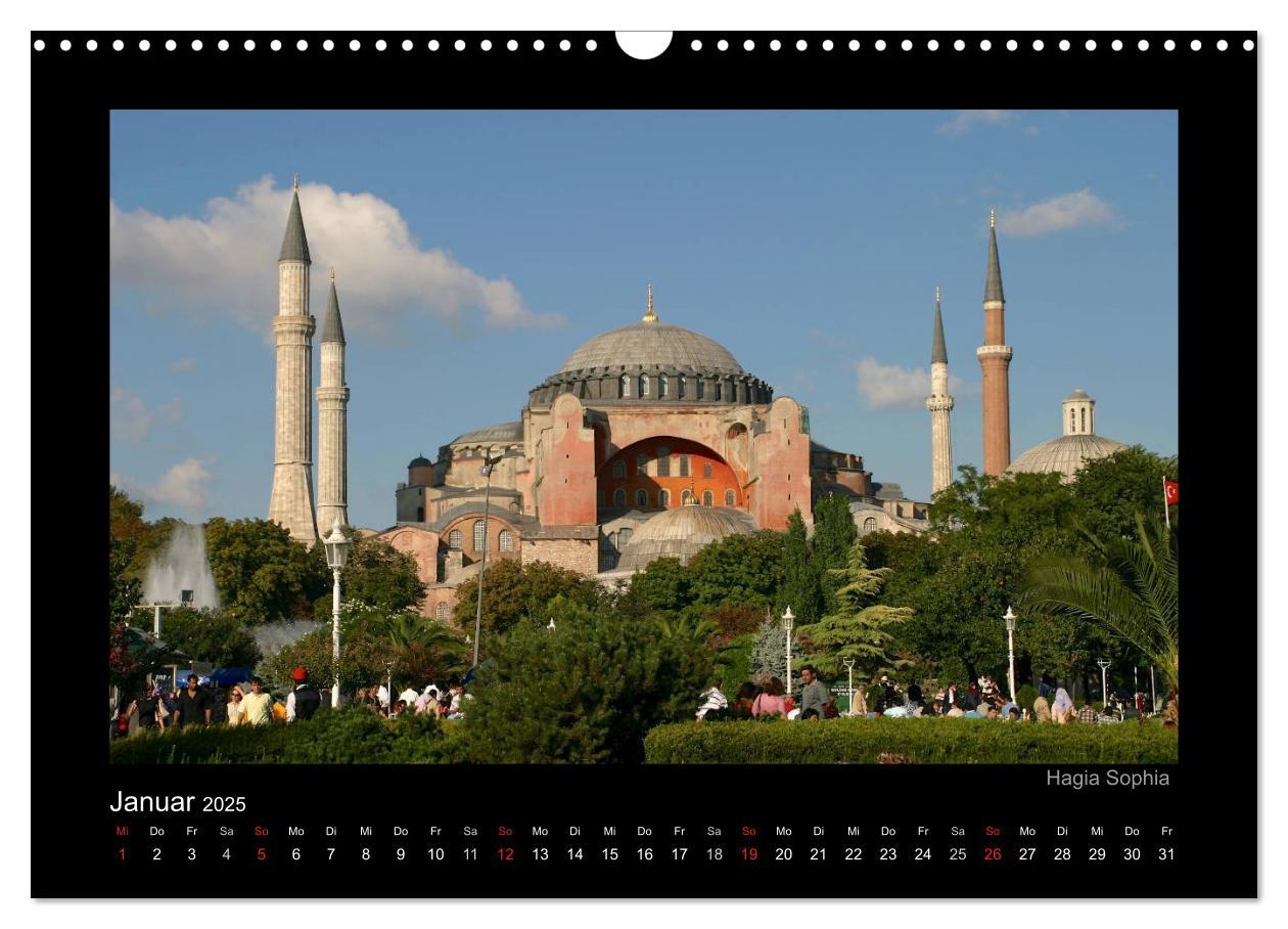 Bild: 9783435822454 | Istanbul (Wandkalender 2025 DIN A3 quer), CALVENDO Monatskalender