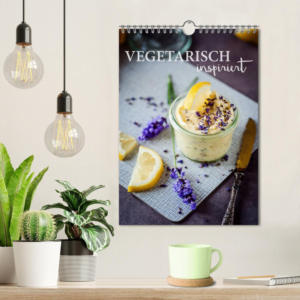 Bild: 9783435982592 | Vegetarisch inspiriert (Wandkalender 2025 DIN A4 hoch), CALVENDO...