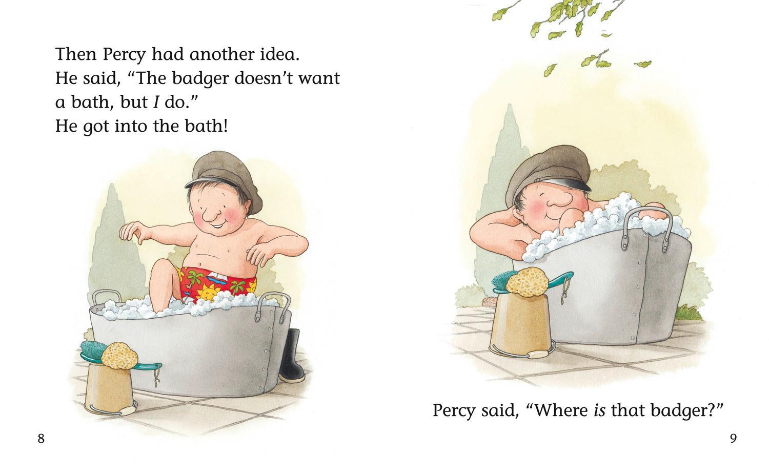 Bild: 9780007185856 | Percy and the Badger | Band 04/Blue | Nick Butterworth | Taschenbuch