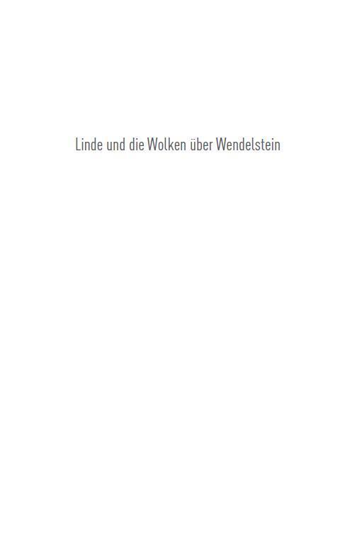 Bild: 9783747203606 | Linde und die Wolken über Wendelstein | Kriminalroman | Tatjana Marti