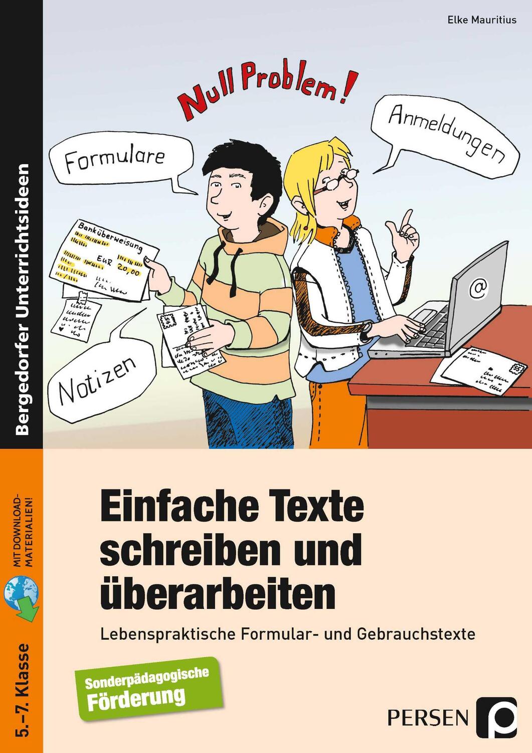 Cover: 9783403205050 | Einfache Texte schreiben und überarbeiten | Elke Mauritius | Bundle