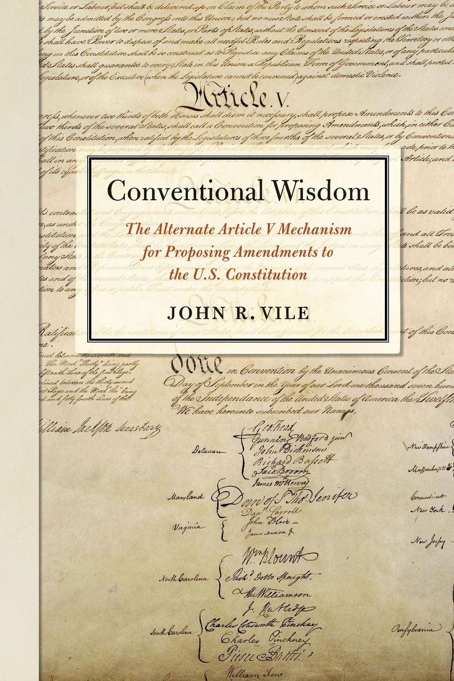 Cover: 9780820357850 | Conventional Wisdom | John R. Vile | Taschenbuch | Englisch | 2020