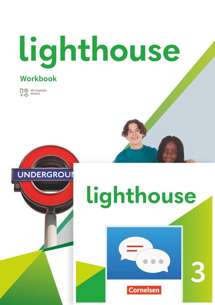 Cover: 9783060346585 | Lighthouse Band 3: 7. Schuljahr - Workbook mit Audios, Erklärfilmen...