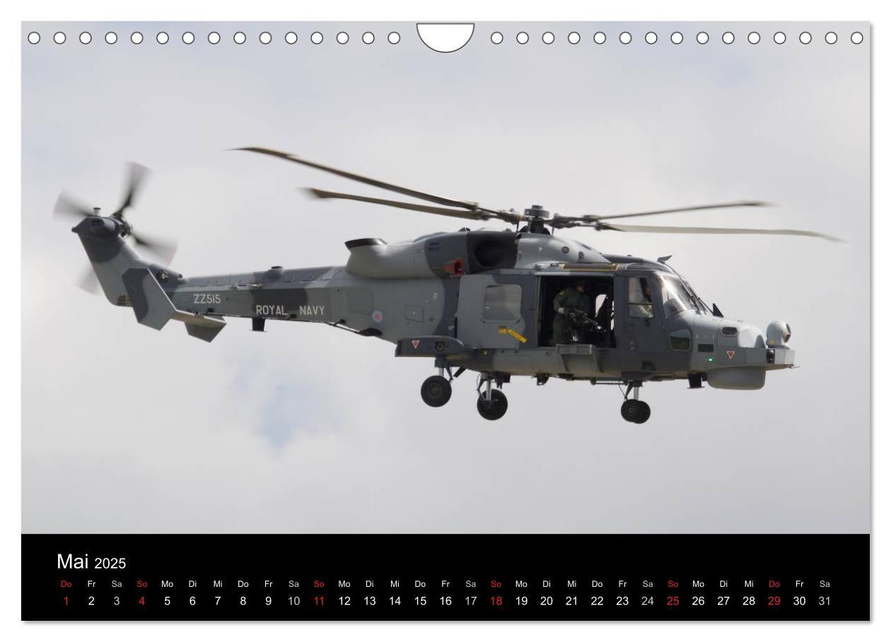 Bild: 9783435472192 | Militärhubschrauber (Wandkalender 2025 DIN A4 quer), CALVENDO...