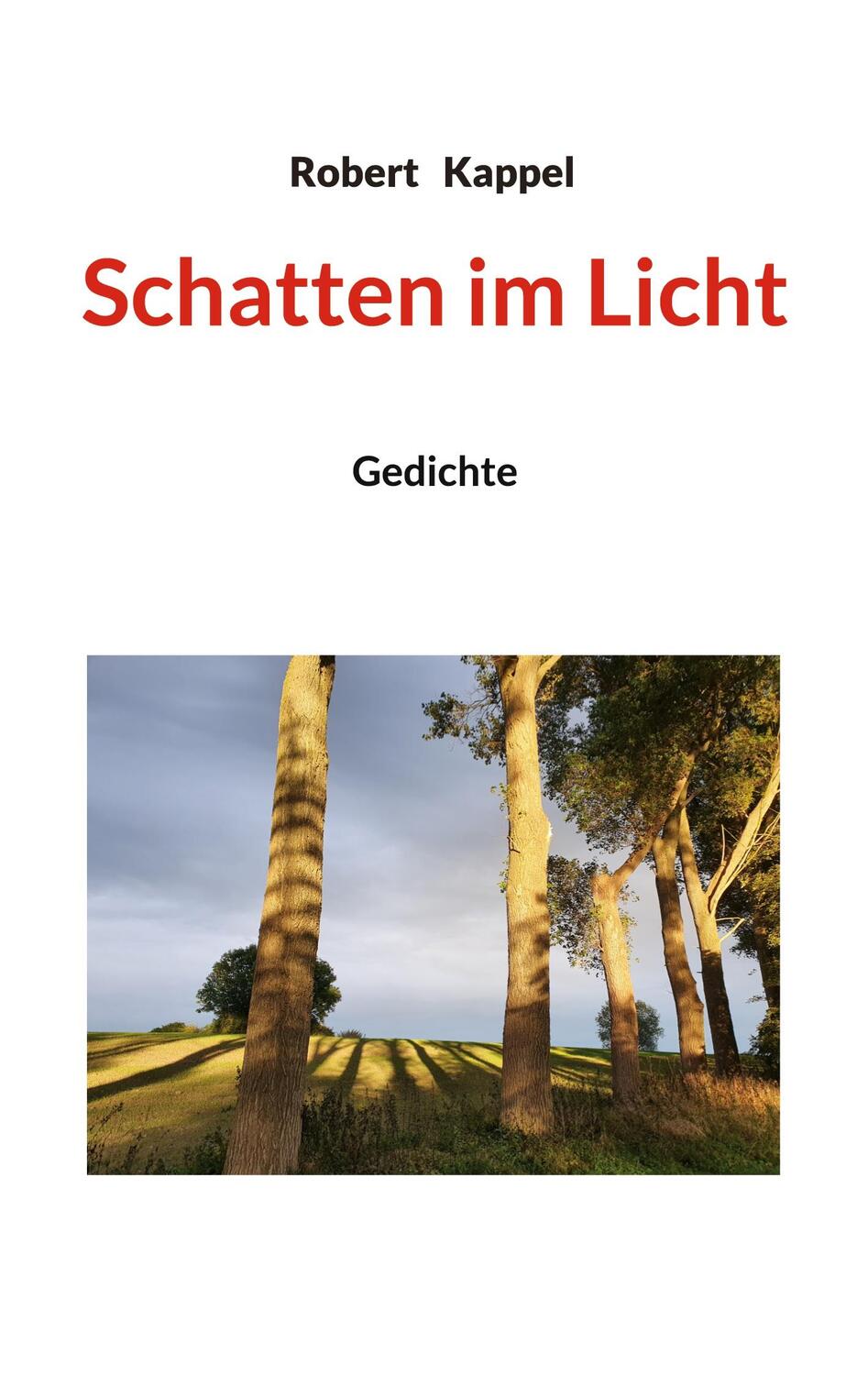 Cover: 9783759751997 | Schatten im Licht | Gedichte | Robert Kappel | Taschenbuch | Paperback