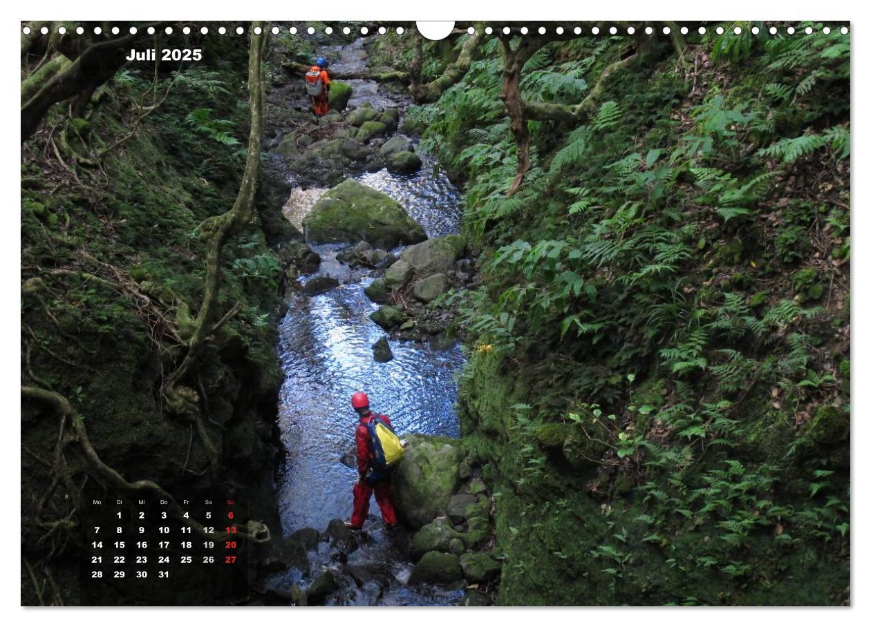 Bild: 9783435630059 | Abenteuer Canyoning (Wandkalender 2025 DIN A3 quer), CALVENDO...