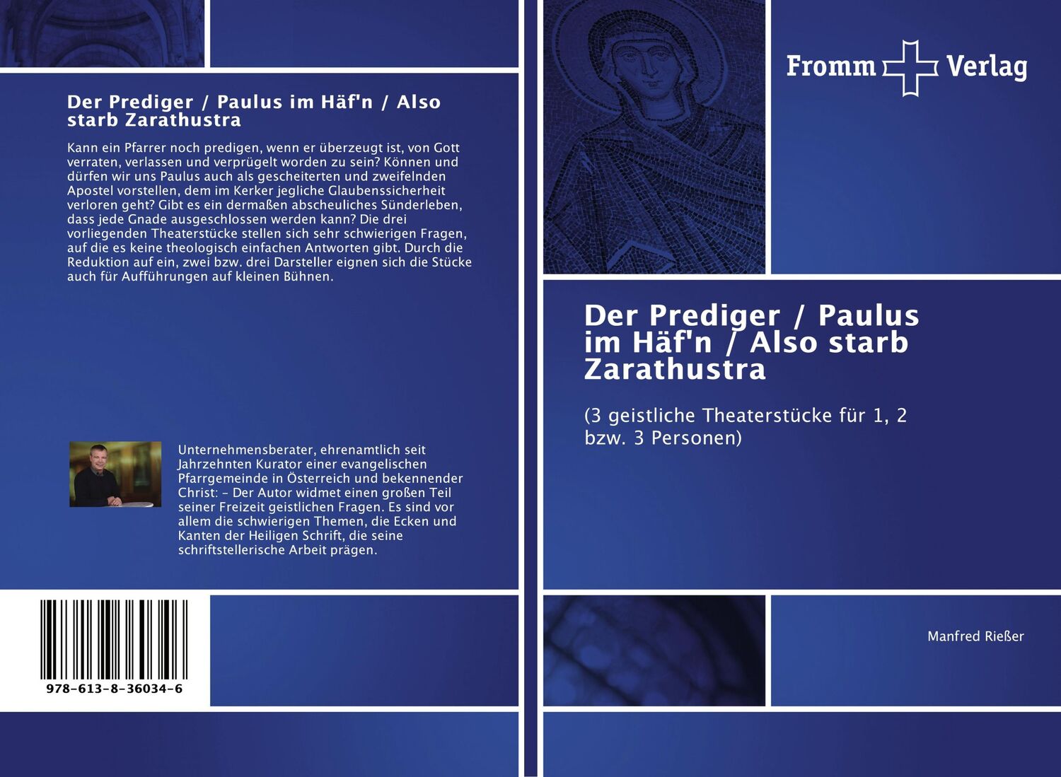 Cover: 9786138360346 | Der Prediger / Paulus im Häf'n / Also starb Zarathustra | Rießer