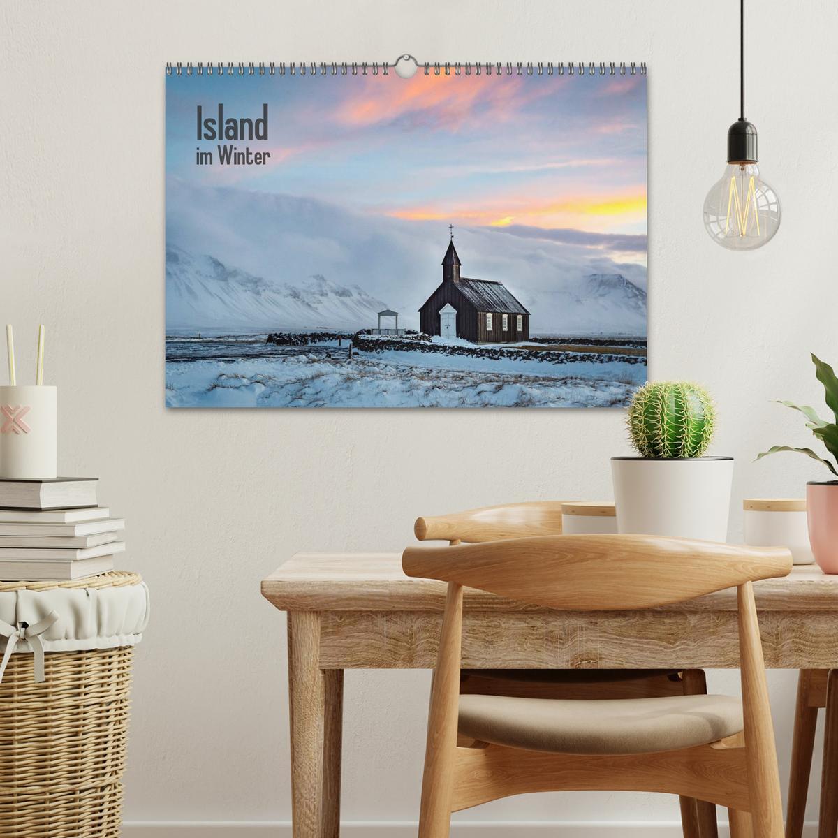 Bild: 9783435484058 | Island im Winter (Wandkalender 2025 DIN A3 quer), CALVENDO...