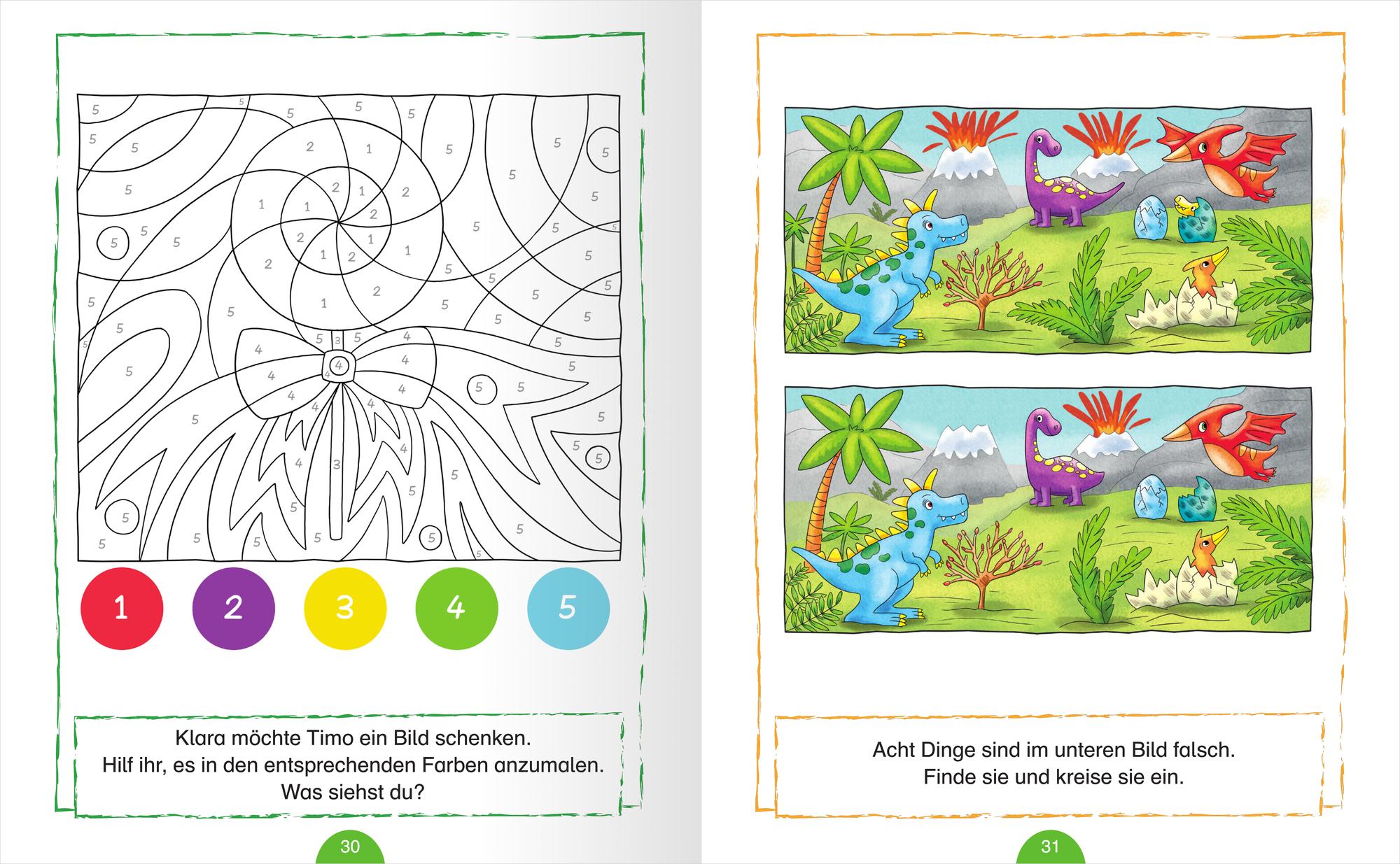 Bild: 9783780665492 | Mein cleveres Vorschulbuch - Logisches Denken und Konzentration | Buch