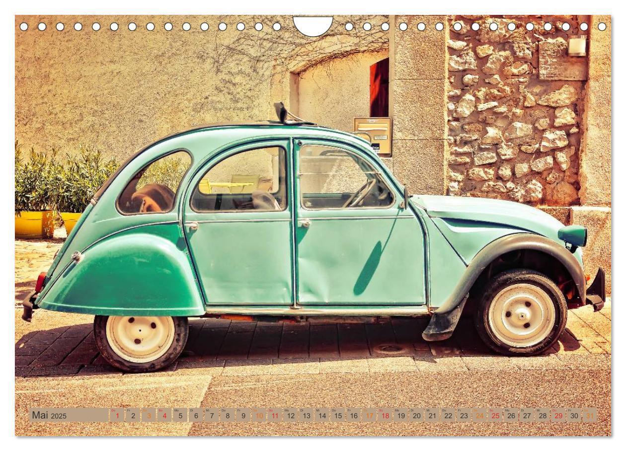 Bild: 9783435480104 | Die Legende - die Ente, Citroën 2CV (Wandkalender 2025 DIN A4...