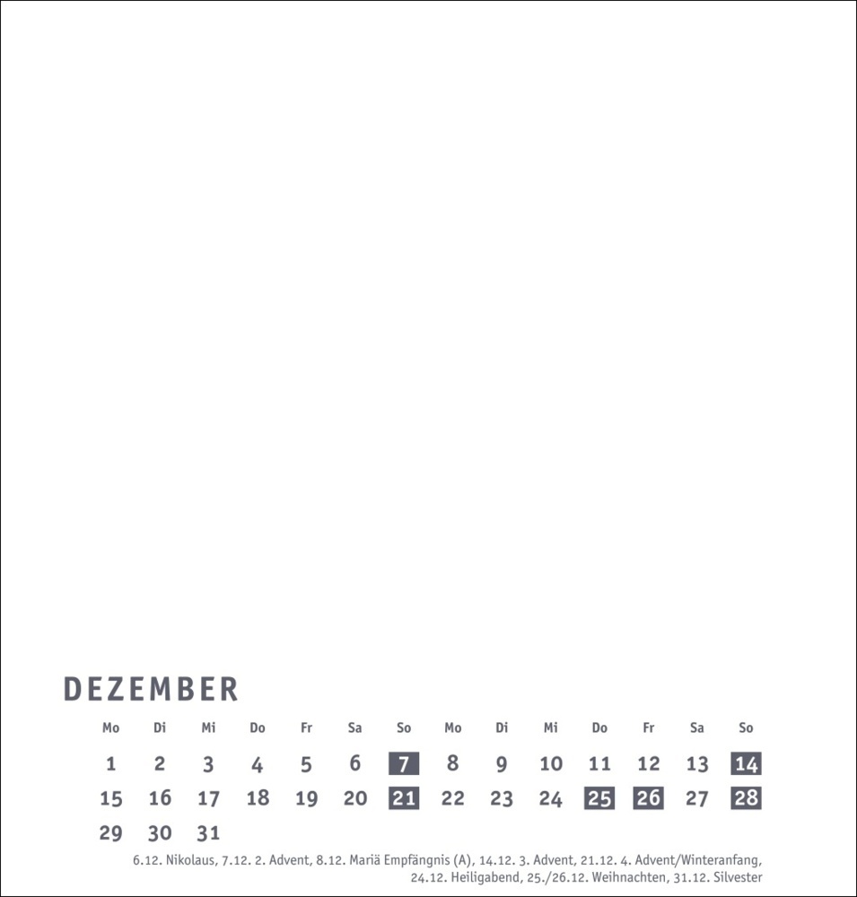 Bild: 9783756407842 | Premium-Bastelkalender weiß mittel 2025 | Kalender | Spiralbindung