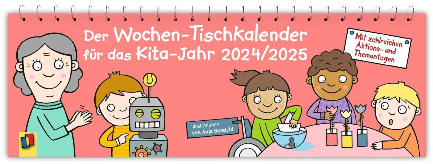 Cover: 9783834665430 | Der Wochen-Tischkalender für das Kita-Jahr 2024/2025 | Anja Boretzki