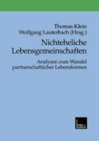 Cover: 9783810023445 | Nichteheliche Lebensgemeinschaften | Wolfgang Lauterbach (u. a.)