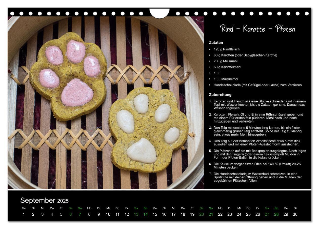 Bild: 9783435087341 | Hundekekse backen - Rezepte fürs ganze Jahr (Wandkalender 2025 DIN...