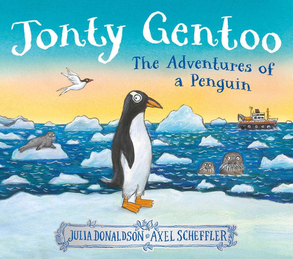 Cover: 9780702334641 | Jonty Gentoo Sticker Activity Book (PB) | Julia Donaldson | Buch