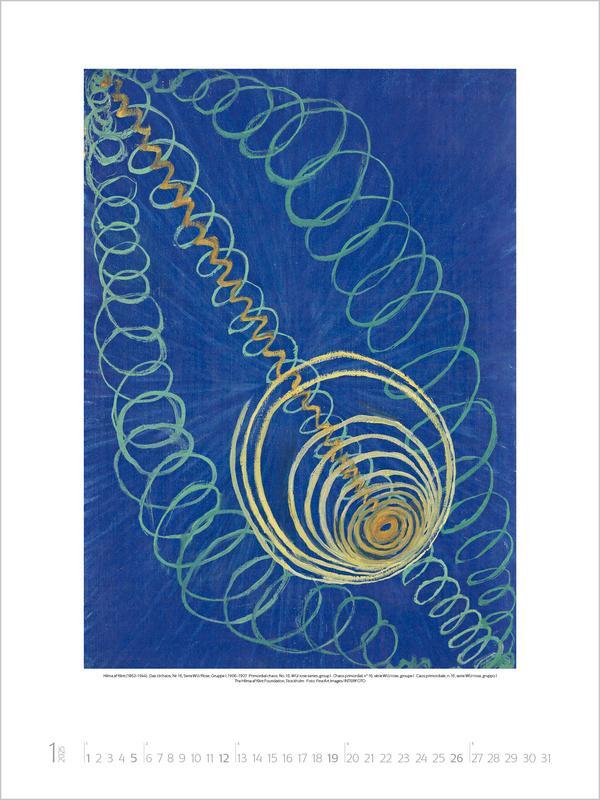 Bild: 9783731879718 | Hilma af Klint 2025 | Korsch Verlag | Kalender | 14 S. | Deutsch