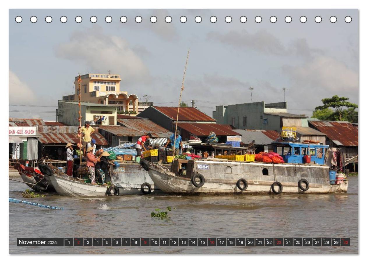 Bild: 9783435729906 | Vietnam - Zwischen Mekong und Halong Bucht (Tischkalender 2025 DIN...