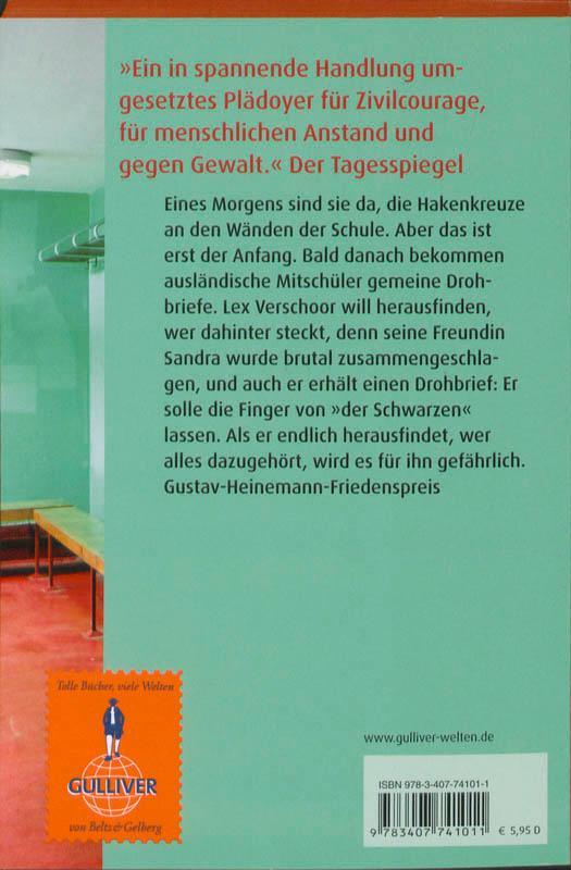 Rückseite: 9783407741011 | Dann eben mit Gewalt | Jan de Zanger | Taschenbuch | 153 S. | Deutsch