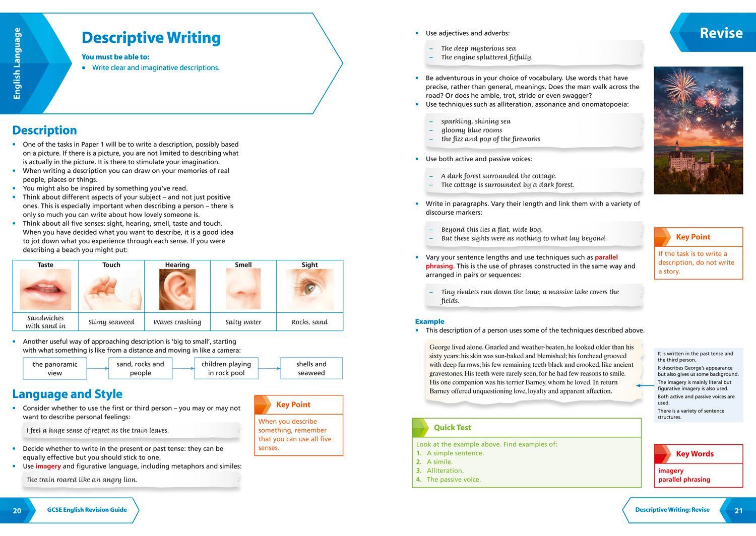 Bild: 9780008242336 | AQA GCSE 9-1 English Language Writing (Papers 1 &amp; 2) Revision Guide