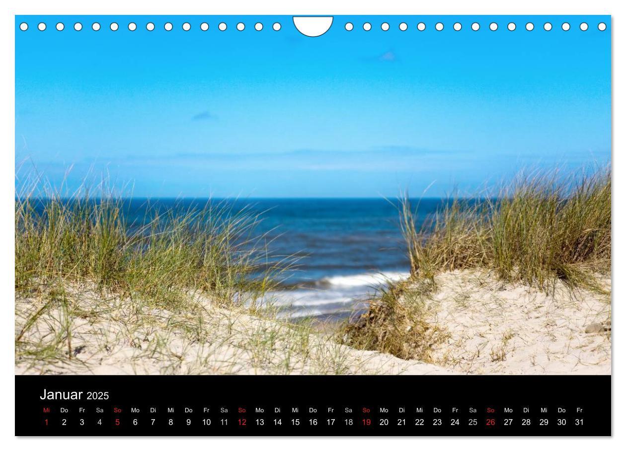 Bild: 9783435768530 | Dänemarks Nordseeküste (Wandkalender 2025 DIN A4 quer), CALVENDO...