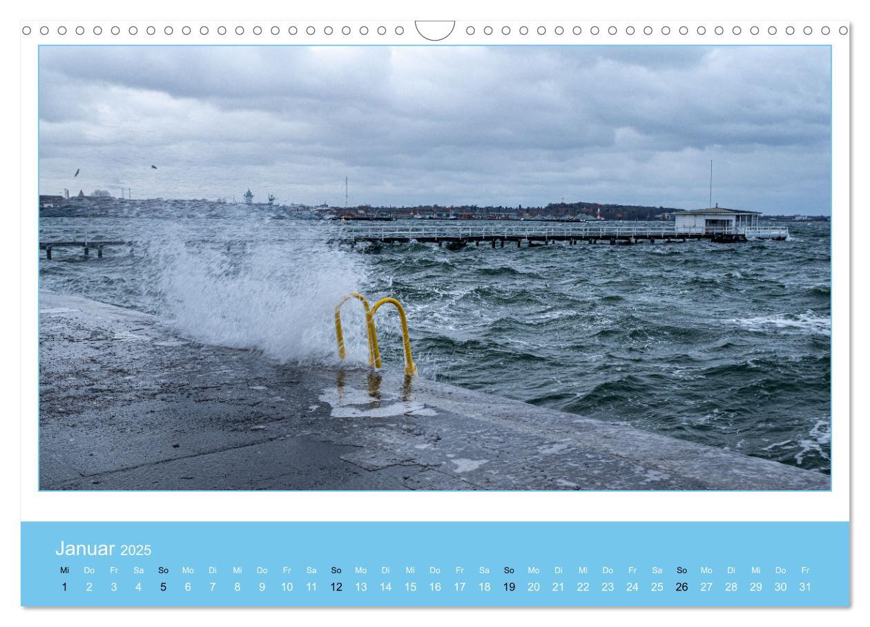 Bild: 9783435036554 | Kiel: Maritime Impressionen (Wandkalender 2025 DIN A3 quer),...