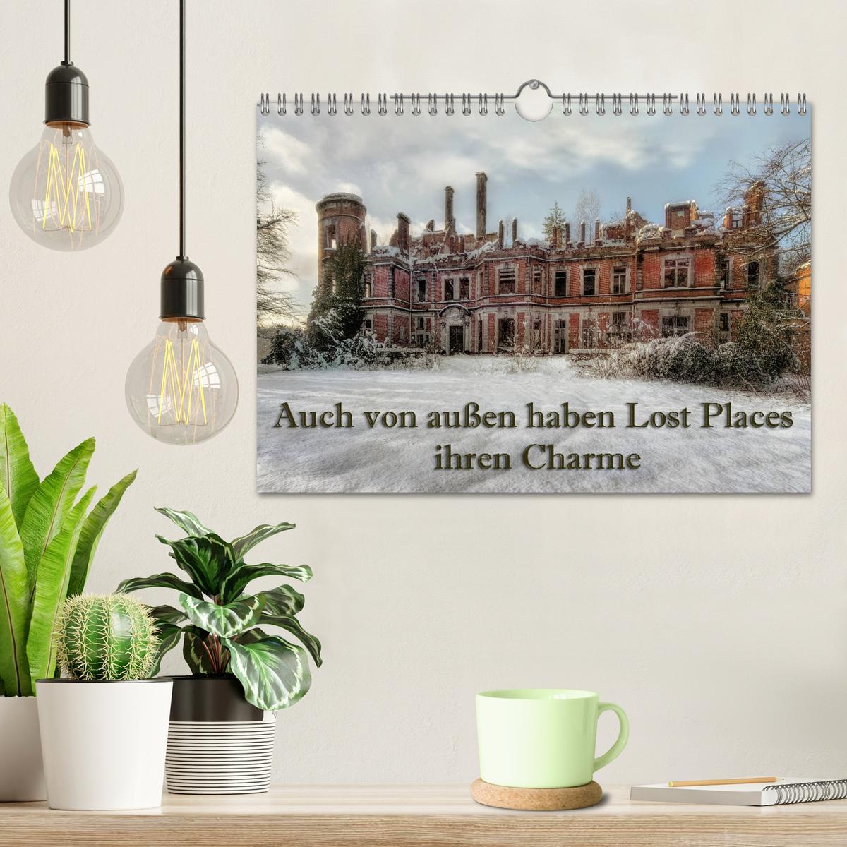 Bild: 9783435437887 | Auch von außen haben Lost Places ihren Charme (Wandkalender 2025...