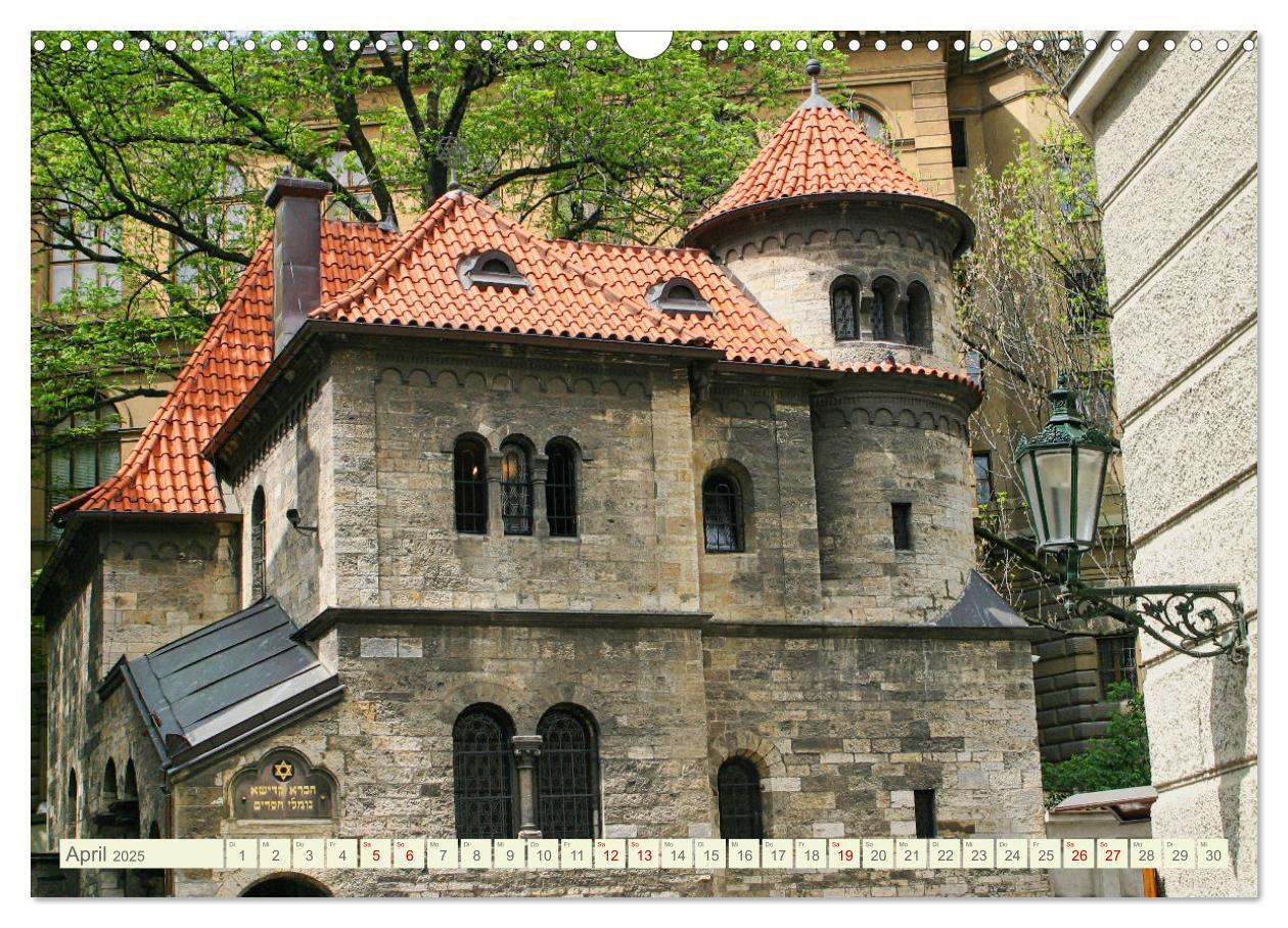 Bild: 9783383905025 | Prag. Jüdischer Friedhof und Synagogen (Wandkalender 2025 DIN A3...