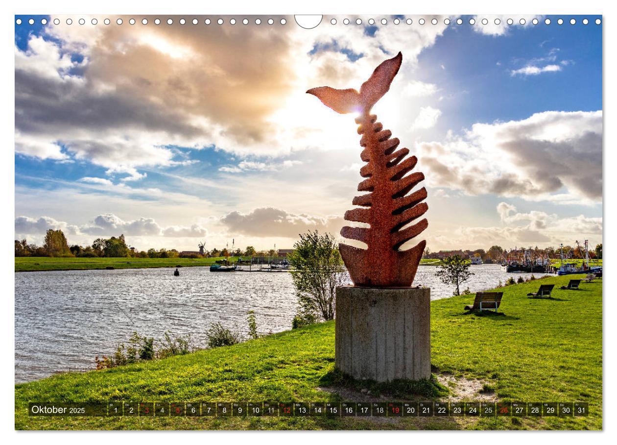 Bild: 9783435487202 | Malerisches Greetsiel (Wandkalender 2025 DIN A3 quer), CALVENDO...