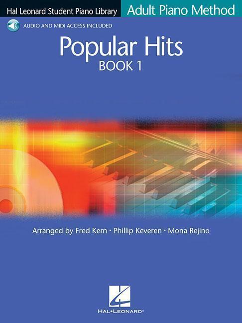 Cover: 9780634087455 | Popular Hits Book 1 - Adult Piano Method Book/Online Audio | Keveren