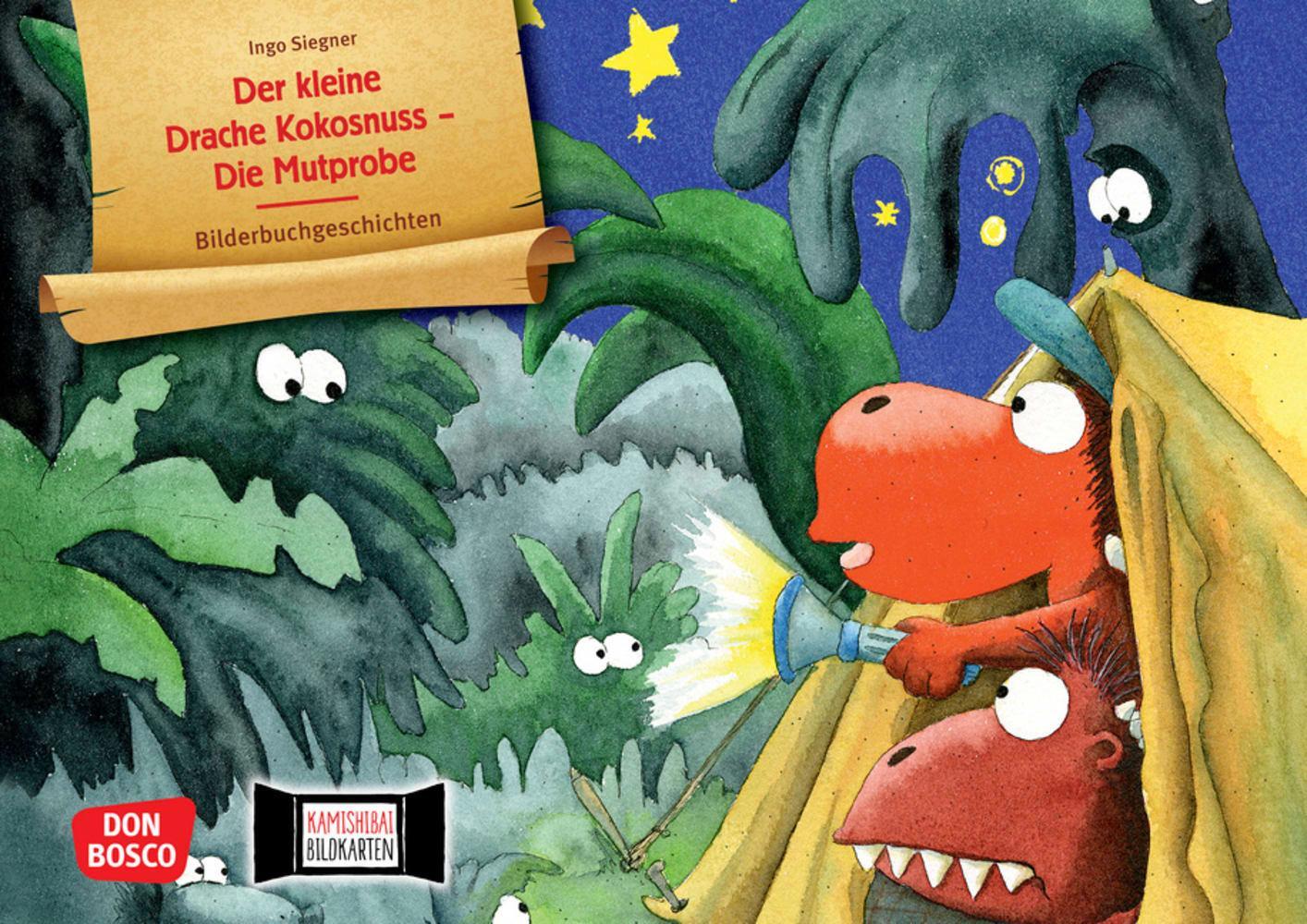 Cover: 4260179516986 | Der kleine Drache Kokosnuss. Die Mutprobe. Kamishibai Bildkartenset