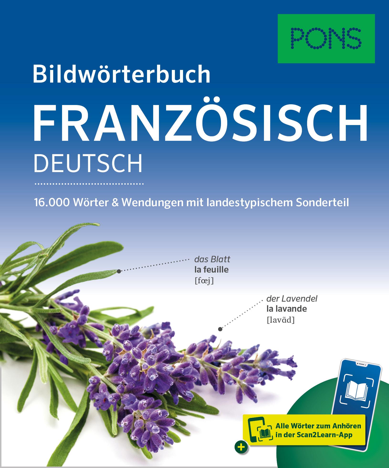 Cover: 9783125164123 | PONS Bildwörterbuch Französisch | Taschenbuch | PONS Bildwörterbuch