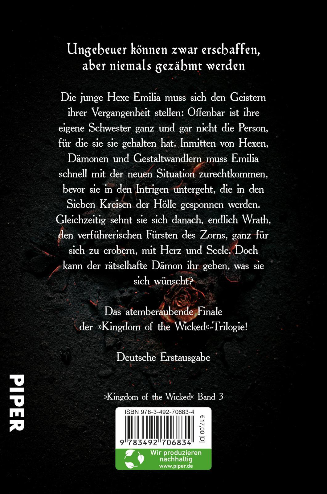 Rückseite: 9783492706834 | Kingdom of the Wicked - Die Göttin der Rache | Kerri Maniscalco | Buch