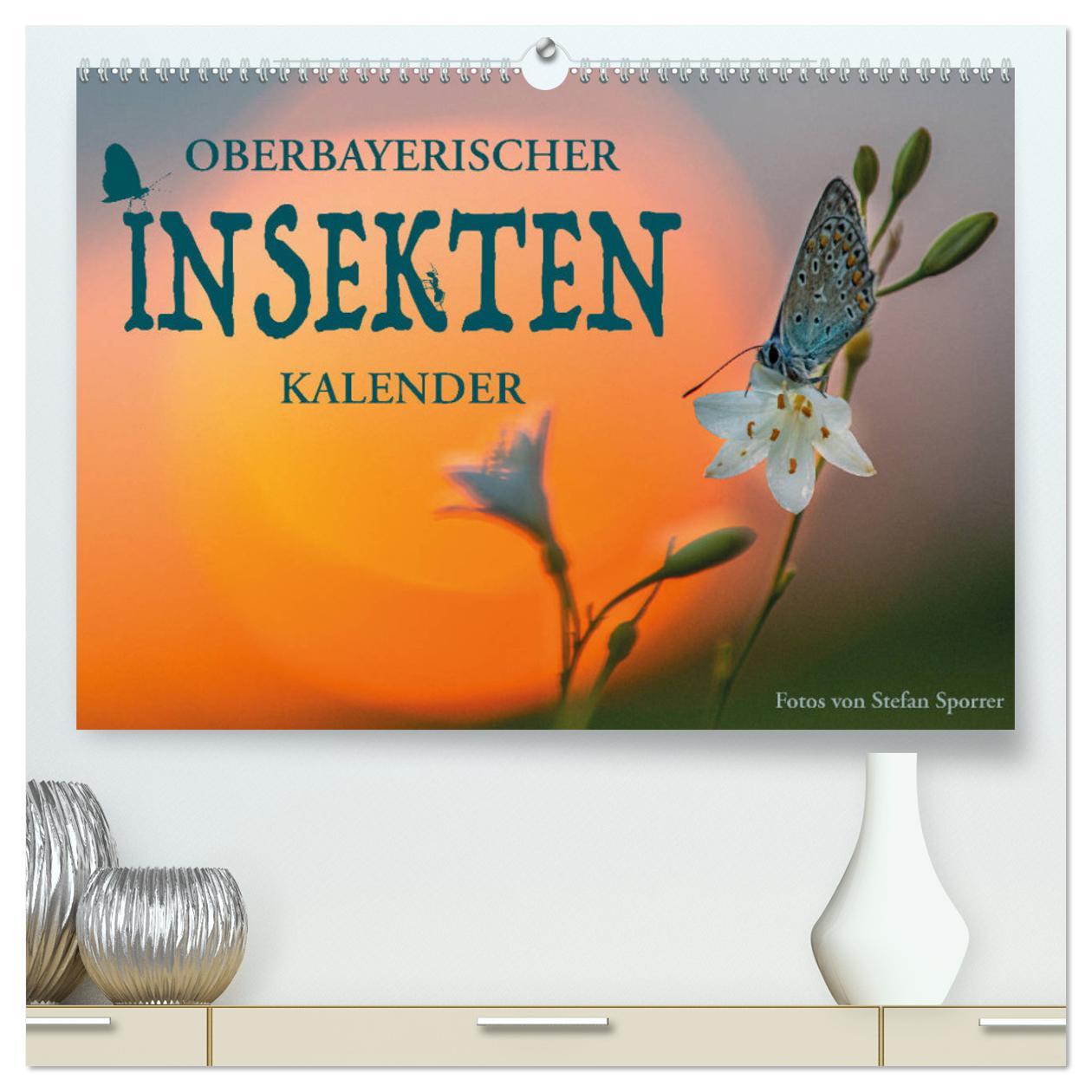 Cover: 9783435163885 | Oberbayerischer Insekten Kalender (hochwertiger Premium...