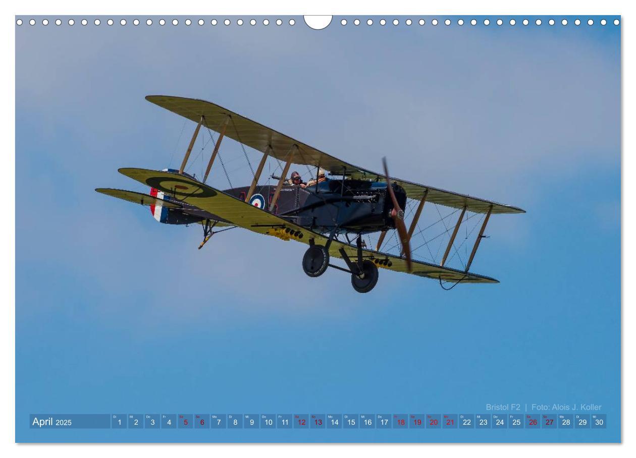 Bild: 9783435424252 | Historische Propellerflugzeuge 2025 (Wandkalender 2025 DIN A3...