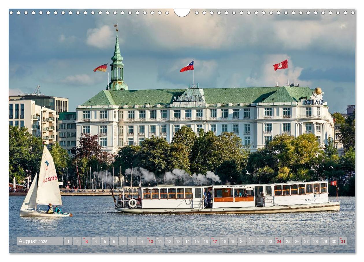 Bild: 9783435508815 | Hamburg Stadt an der Alster und Elbe (Wandkalender 2025 DIN A3...